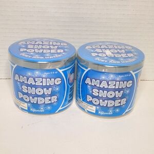 Amazing Snow Powder Lot Of Two Cans NWT